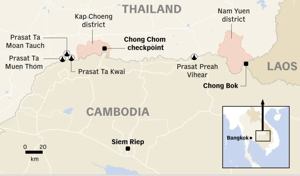 Analisi OSINT per capire l’estremo Oriente: nuovi scenari bellici tra Cambogia e Thailandia